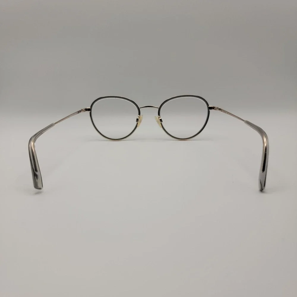 Warby Parker Walsh 5000 Eyeglasses Frames Only 49-20-145 Polished Gold Round